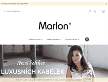 Tablet Screenshot of marlon.cz